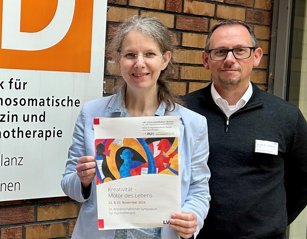 Kommissarische Klinikdirektorin Dr. Gabriele Gerlach und Oberarzt Dr. Toni Steinbüchel